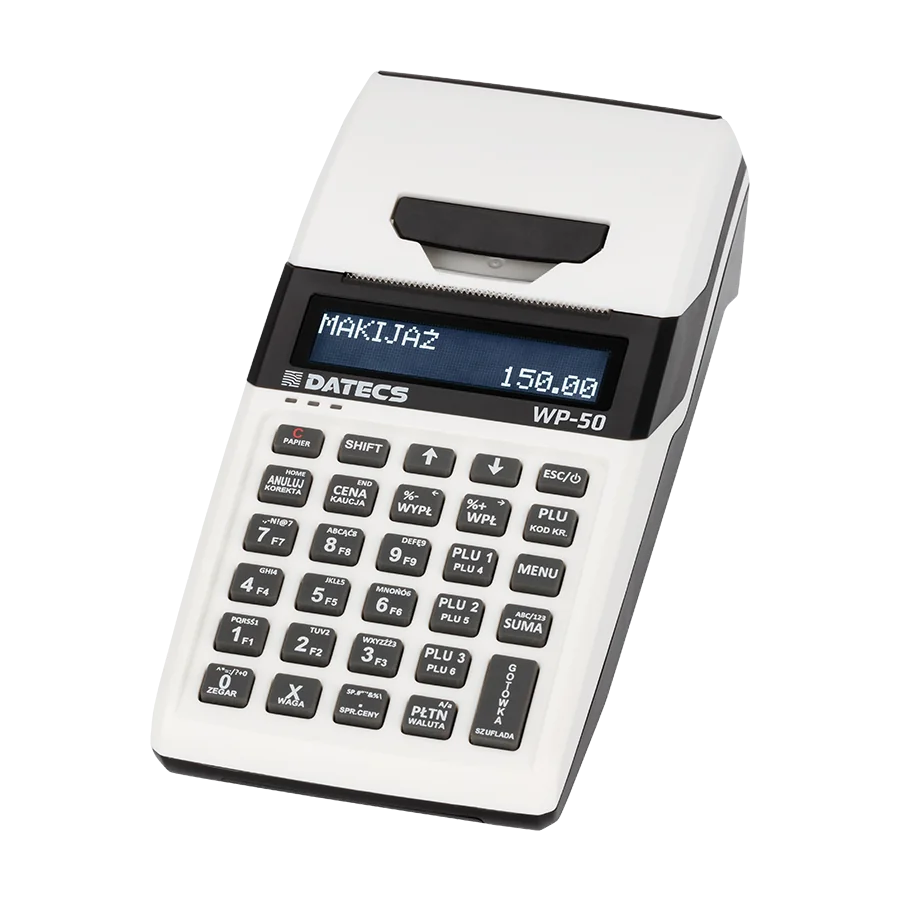 Kasa fiskalna DATECS WP-50 biała